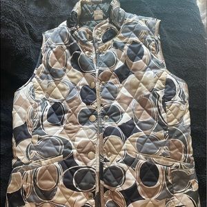 Coach Vest in good condition size XS